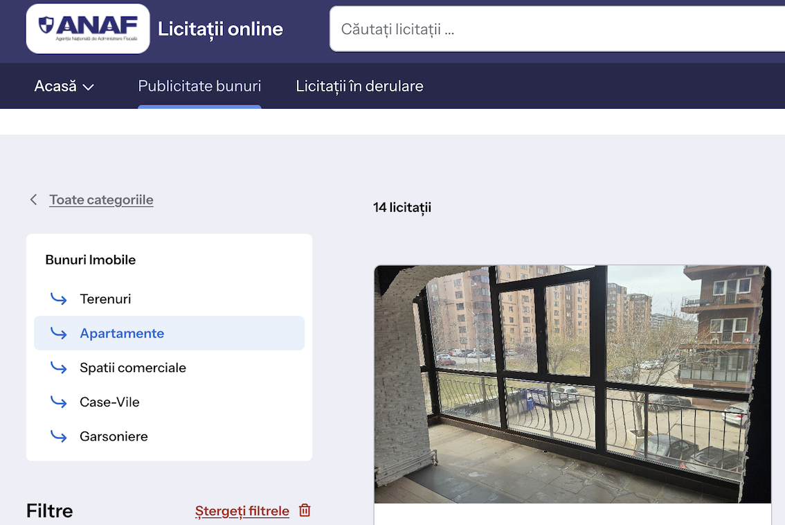 Platforma eLicitațiiANAF: 14 milioane de accesări în prima zi. Cum poți cumpăra bunuri scoase la licitație