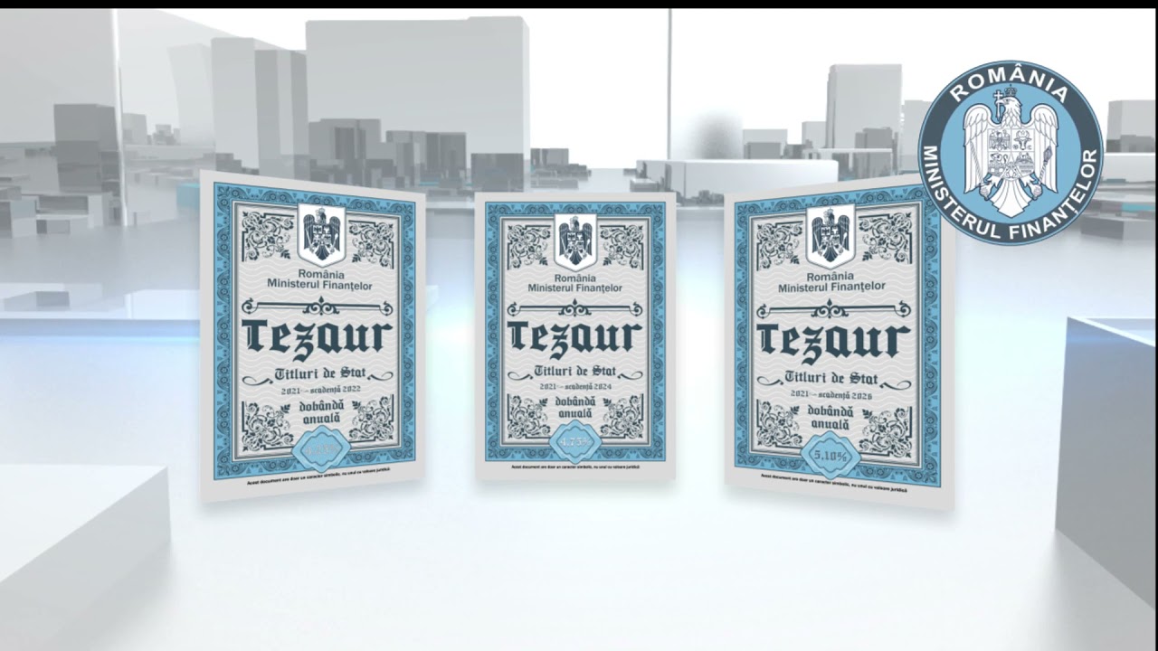 Prima ediție a titlurilor de stat Tezaur din 2026 oferă dobânzi neimpozabile de până la 7,40%