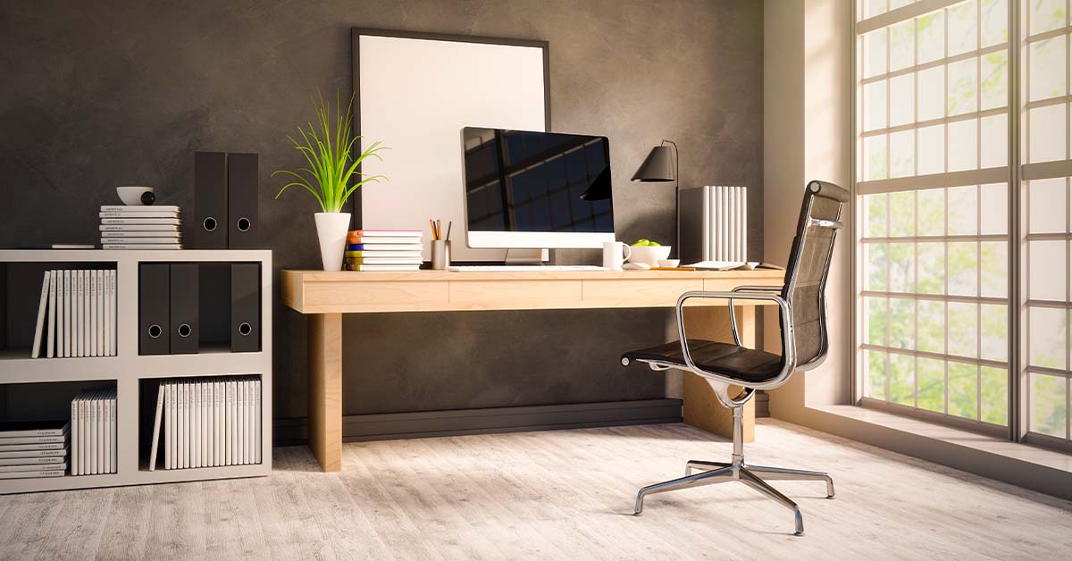 Decorarea biroului de acasă: 5 sfaturi smart