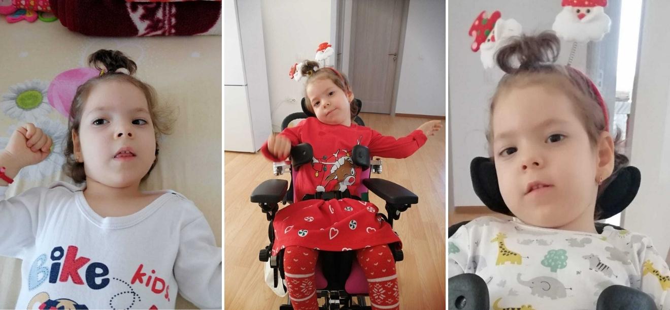 Povestea Mariei. De la ”copilul este perfect sănătos” la ”ia-o acasă și bucură-te de ea cât mai poți”