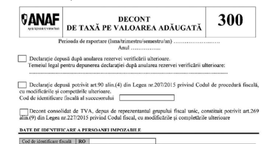 20 iunie, data limită pentru depunerea notificărilor în această lună pentru aplicarea sau încetarea sistemului TVA la încasare