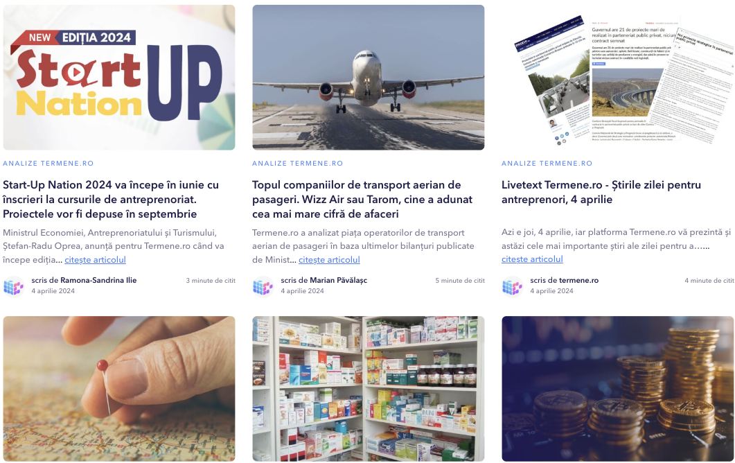 Livetext - Știrile zilei pentru antreprenori, 24 iunie. Tot ce se întâmplă important astăzi afli de aici