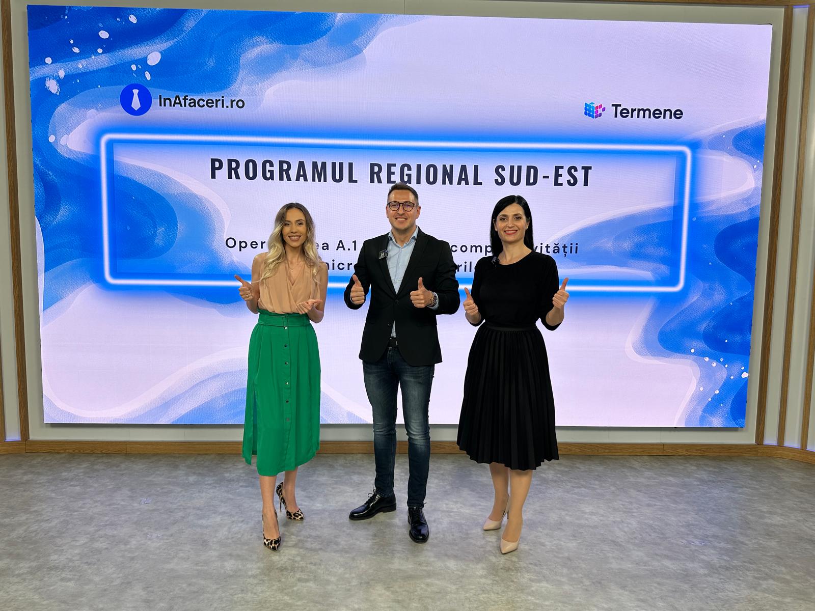 20.000 – 200.000 EURO NERAMBURSABILI pentru Programul Regional Sud-Est