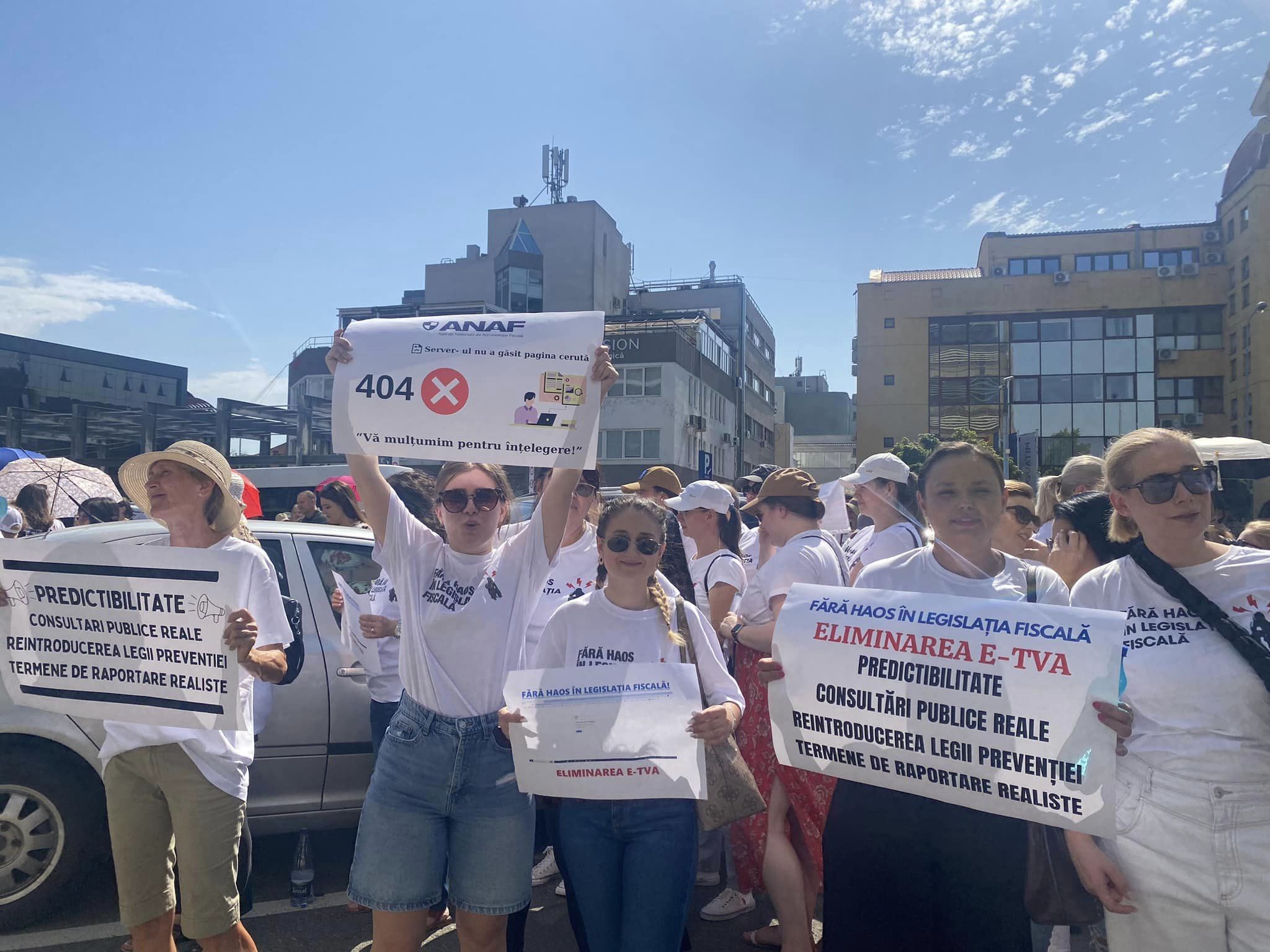 Replica Guvernului la protestul contabililor: S-au făcut toate modificările posibile la e-TVA. ANAF are nevoie de digitalizare