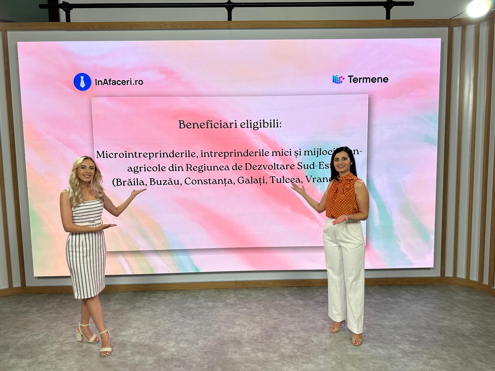 Până la 1.500.000 Euro prin Programul Regional Sud-Est - IMM-uri: Descoperiți domeniile de activitate eligibile