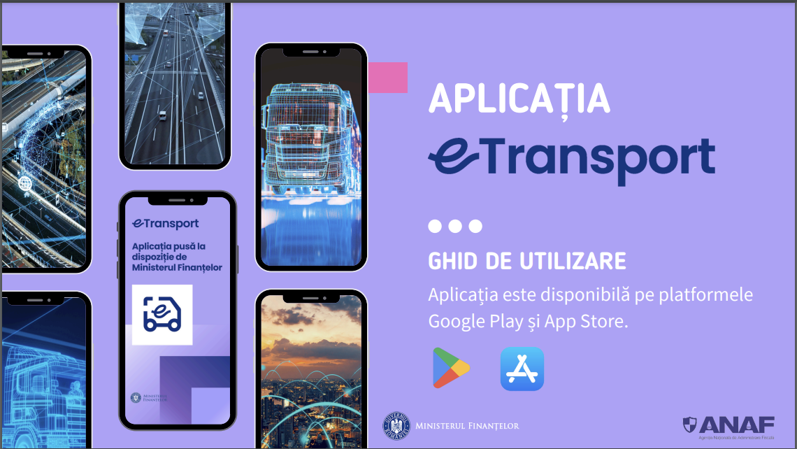Cum funcționează aplicația e-Transport. Cum se face înrolarea și înregistrarea unui transport
