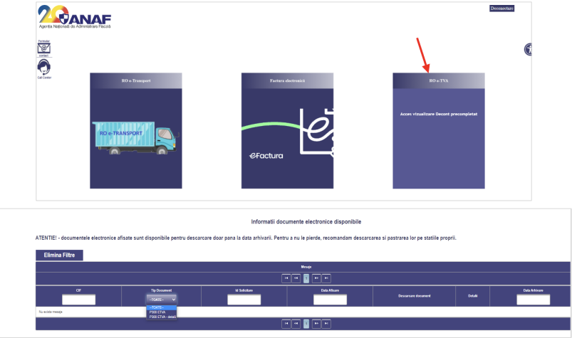 Pașii recomandați de ANAF pentru completarea corectă a declarațiilor în sistemul RO e-TVA