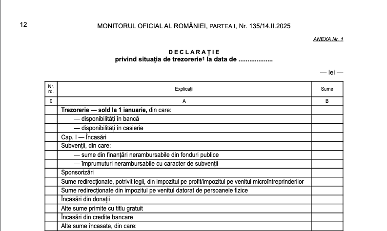 Finanțările sub 100.000 de lei primite de ONG-uri și alte entități fără scop patrimonial vor fi raportate simplificat la Fisc