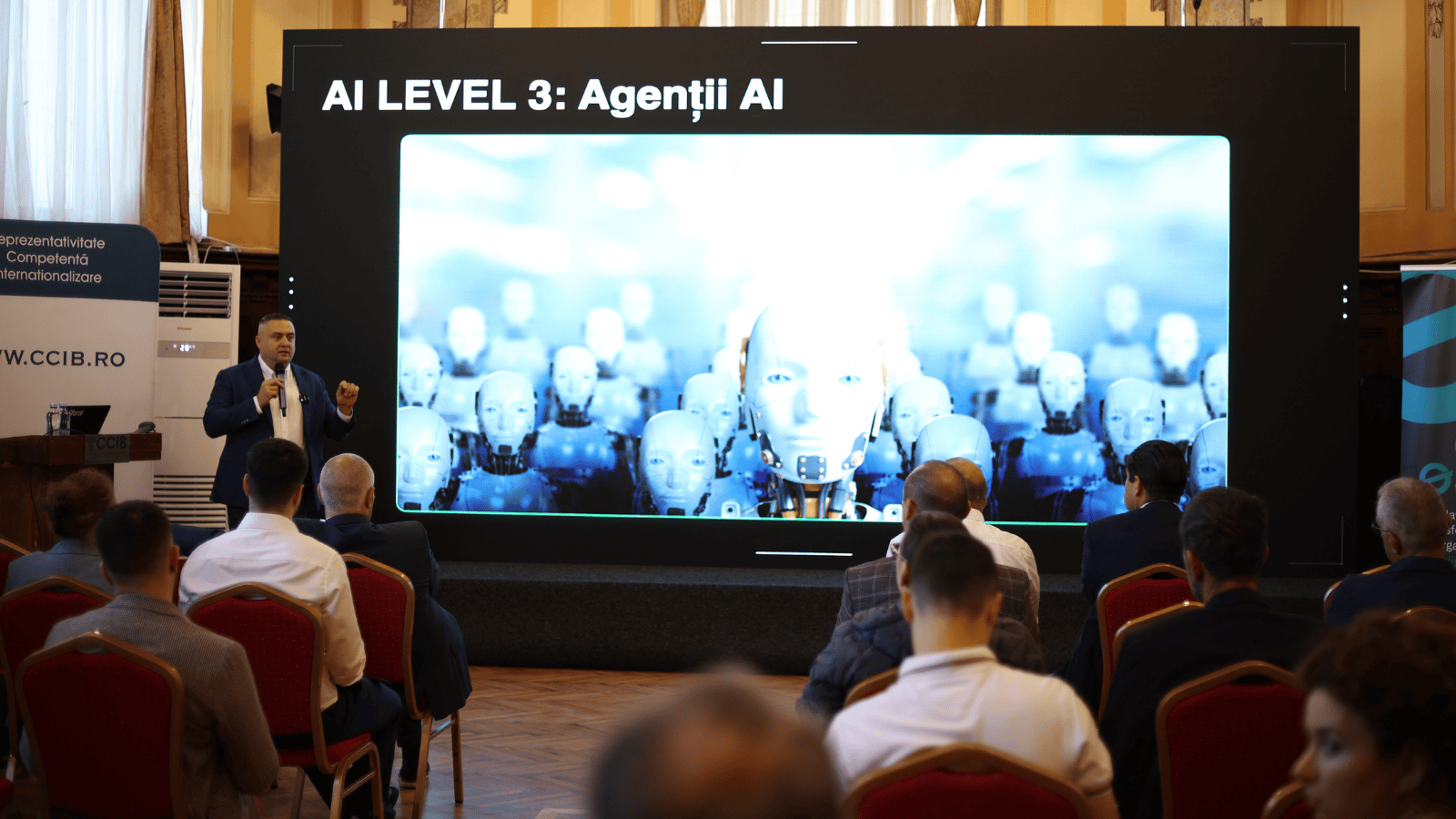 Zeci de antreprenori, manageri și experți în tehnologie au participat la evenimentul Meet the Business of Sferal – digitalizarea inteligentă a afacerii tale, organizat de CCIB