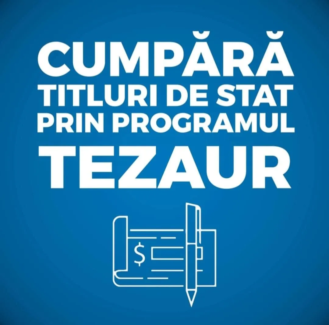Ediția titlurilor de stat Tezaur din luna noiembrie oferă dobânzi de până la 7,60%